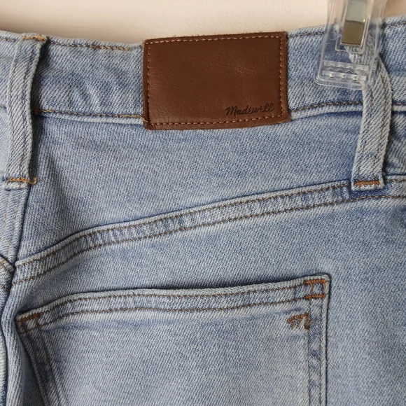 Madewell the Perfect Vintage Jean 27 Light wash Distressed Great UC - Picture 7 of 10